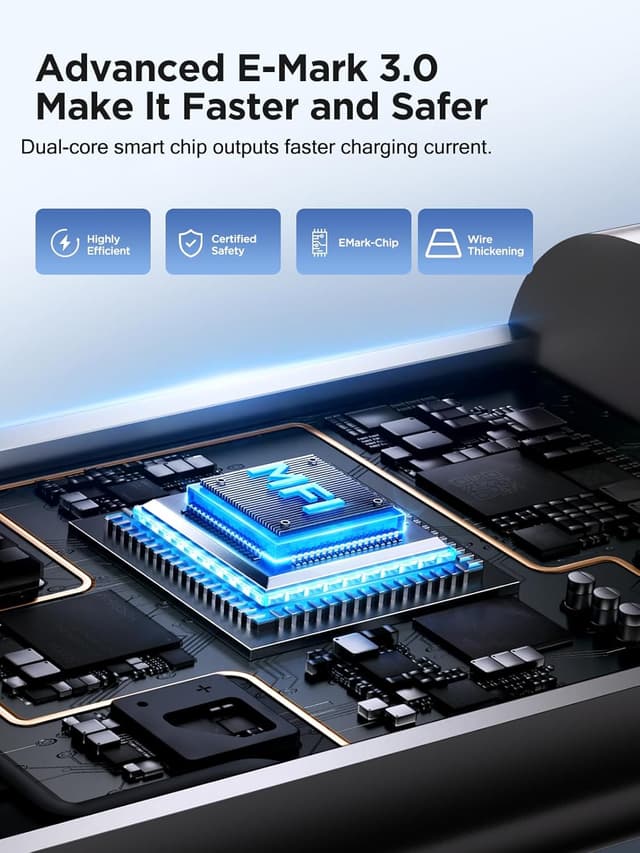 Detalle de Multi Charger Cable 3-in-1, 1.2m 3A