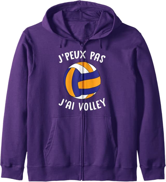 Detalle de J’Peux Pas J’ai Volley sweat à capuche