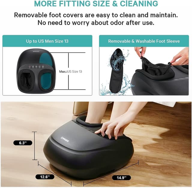 Thumbnail 4 de KNQZE Massaggiatore per piedi 46 🦶