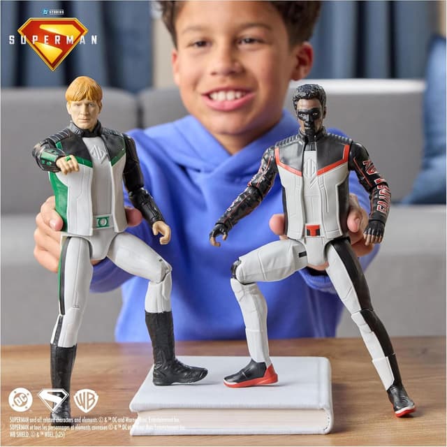 Detalle 2 de DC Comics Superman: Action-Figur Mr. Terrific (30 cm) von der Spin-Master Superman-Filmreihe