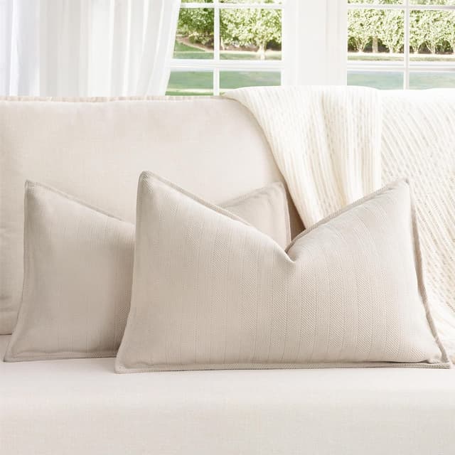 Thumbnail 6 de 55 x 55 Chenille cushion covers set of 2