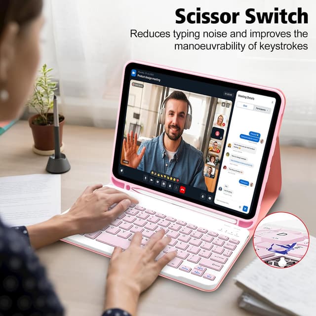 Detalle de AGARELE iPad keyboard case 11 inch