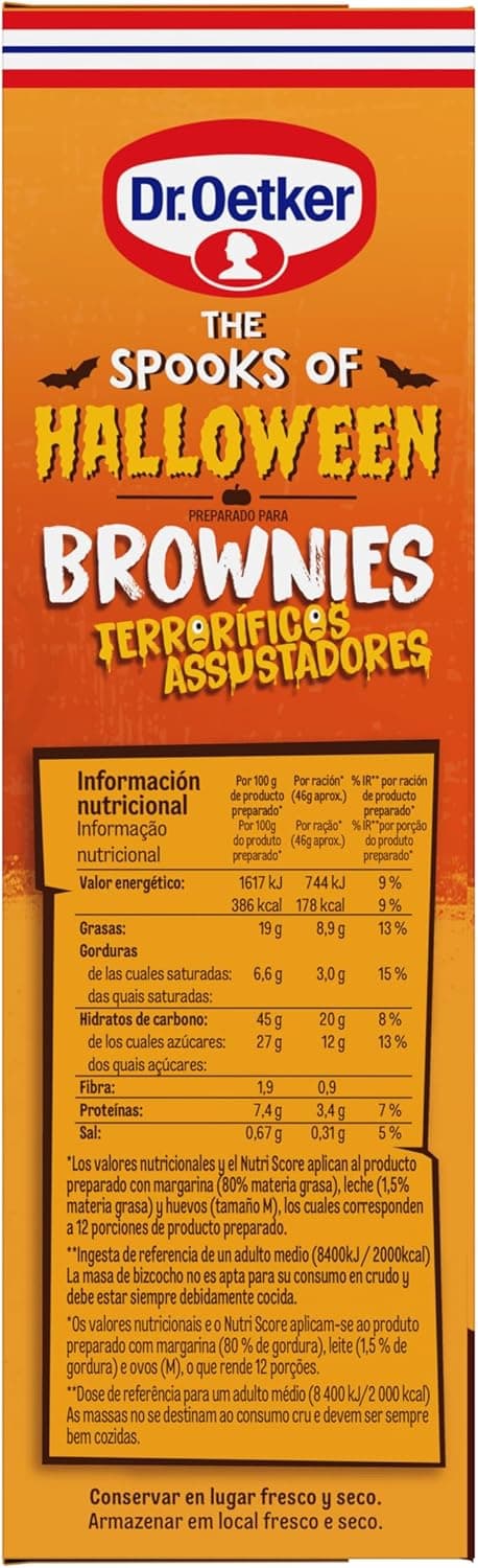 Thumbnail 1 de DR. OETKER Kit de Brownies de Halloween 🍫 Deer