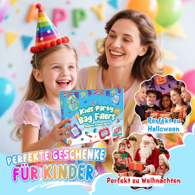 Thumbnail 6 de EUCOCO Zaubertafel Kinder Geburtstags 12er-Set
