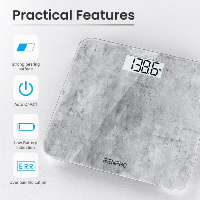 Thumbnail 1 de RENPHO Core 1S digital bathroom scales 180 kg