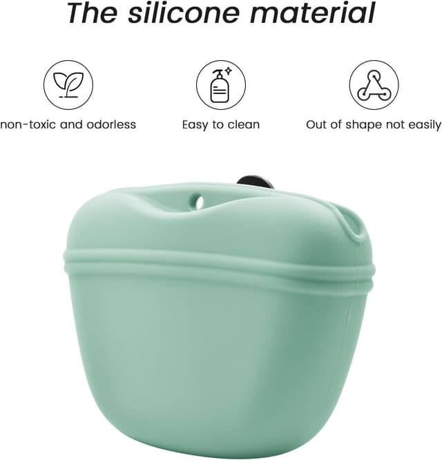 Detalle 2 de Silicone dog treat pouch for training