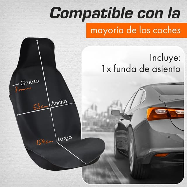Thumbnail 4 de Upgrade4cars Funda asiento delantero impermeable