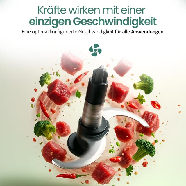 Detalle 2 de EMERIO Zerkleinerer 400 W mit 500 ml