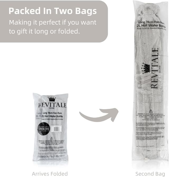 Thumbnail 3 de Revitale Funda de piel suave para botella caliente 72 cm 🥤