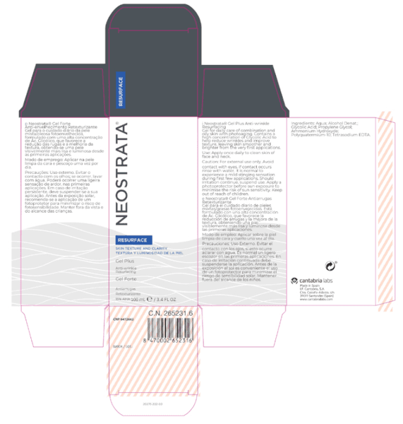 Detalle 2 de Neostrata Resurface Gel Forte 100 ml ✨ - Exfoliación intensa