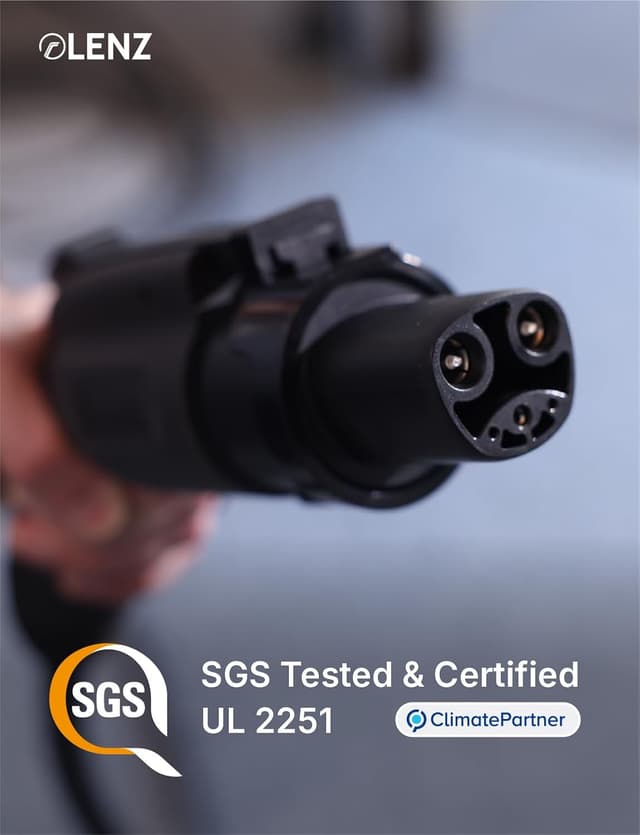 Thumbnail 5 de LENZ J1772 Adapter 80A for Tesla
