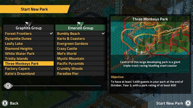 Detalle de Atari RollerCoaster Tycoon Classic for Nintendo Switch