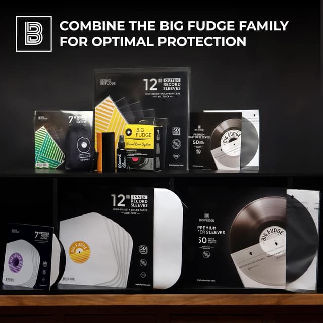 Thumbnail 5 de Big Fudge 12" Vinyl Sleeves 50 Pack ๐