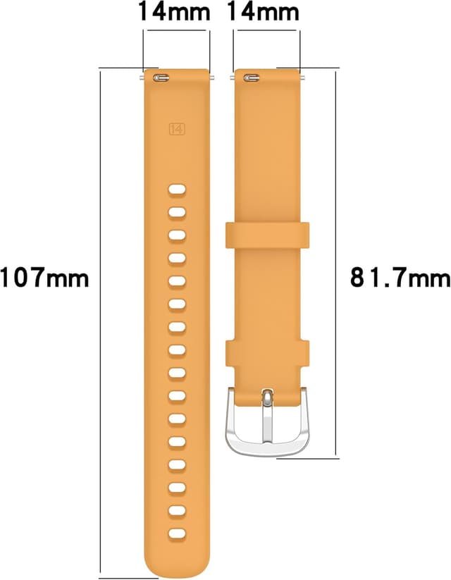 Detalle de Panda Bobo Silicone Watch Strap for Garmin Lily 2 / Lily 2 Active