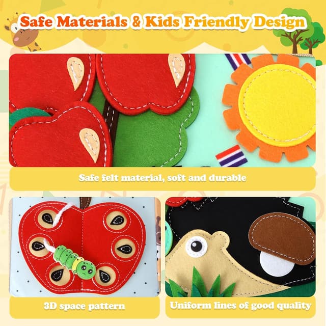 Thumbnail 4 de KETIEE Busy Board Montessori ab 1 Jahr