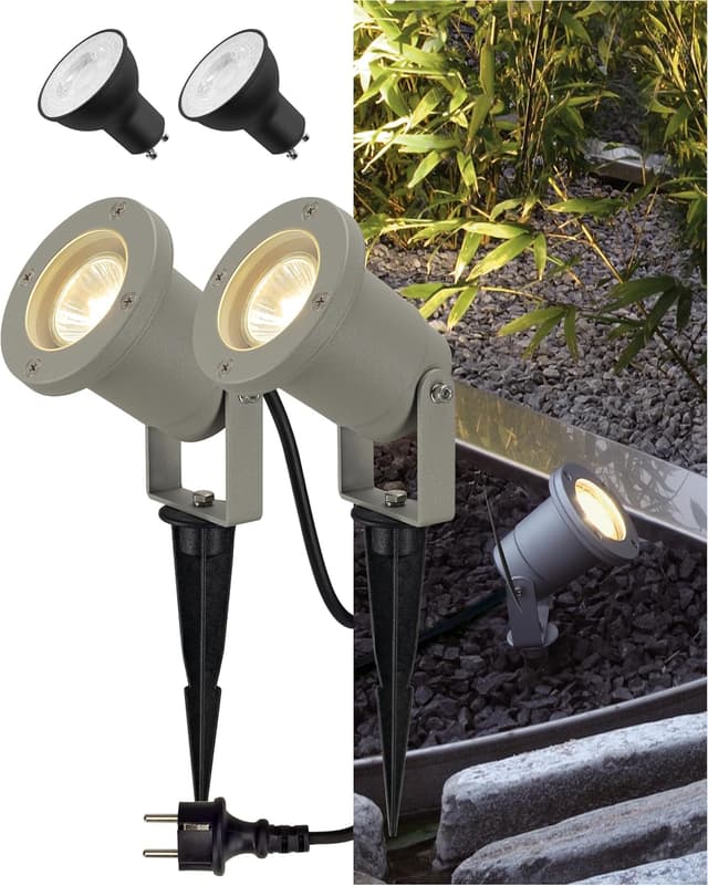 Detalle de SLV NAUTILUS XL set lampade esterno IP65