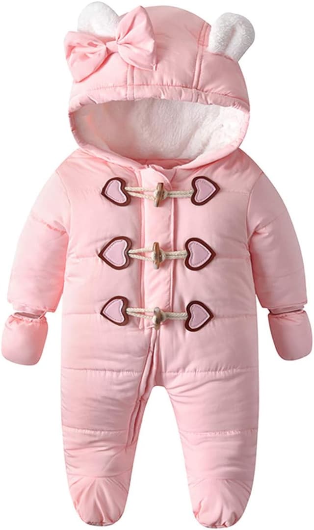 Detalle de Warm snow suit for babies 3-24 months