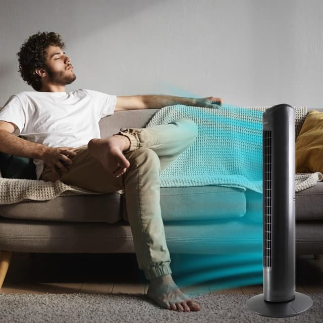 Thumbnail 3 de Bastilipo Ventilador de Torre Sagres 50W con Mando a Distancia 🌬️