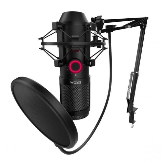 Detalle de Krom Kapsule Kit de micrófono streaming