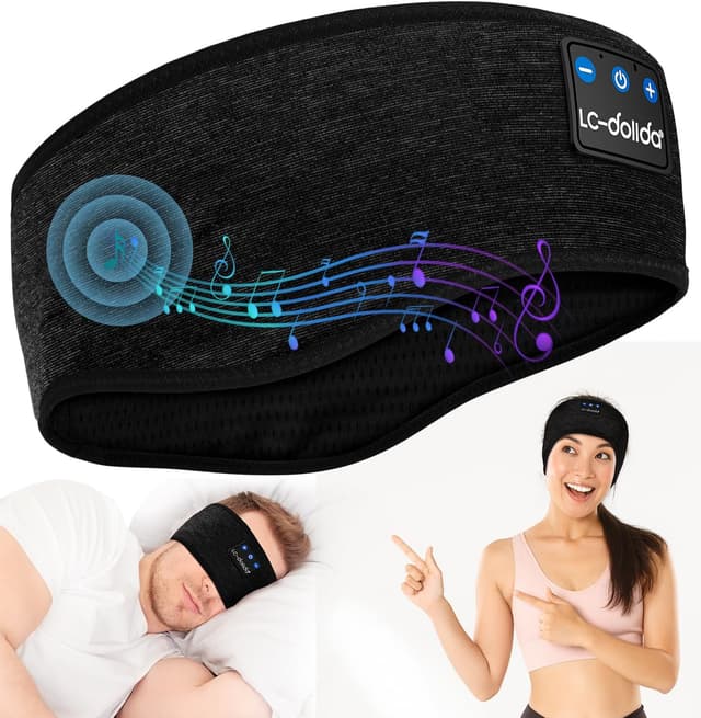 Detalle de LC-dolida Schlafkopfhörer Bluetooth 5.4 14 h