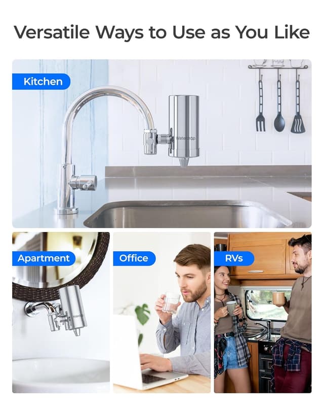 Thumbnail 6 de Waterdrop Water Filter Tap 1 Filter included 🚰