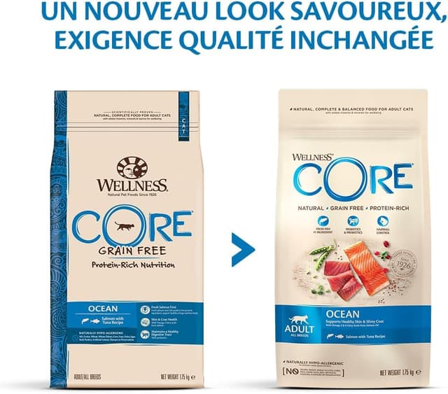 Thumbnail 5 de Wellness CORE OcĂ©an 1,75 kg croquettes pour chat đ
