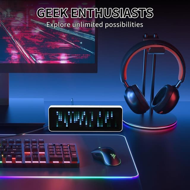 Thumbnail 4 de ULANZI TC001 horloge pixel 5 heures