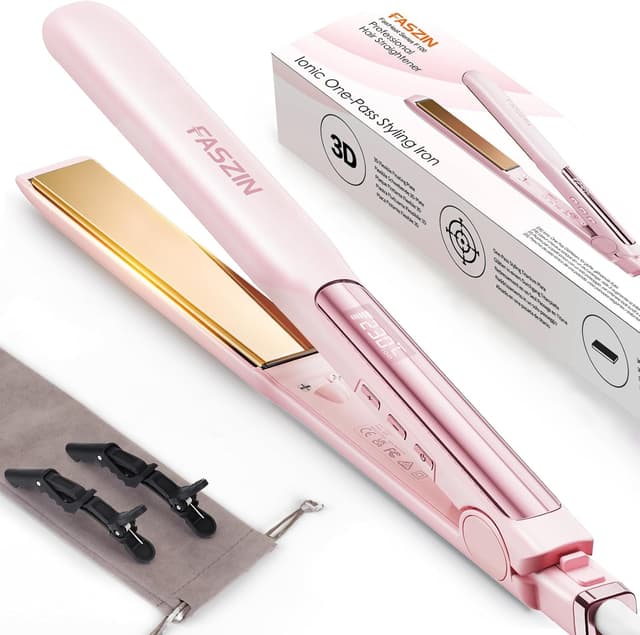 Detalle de Faszin Hair Straighteners with Ionic Titanium Plate