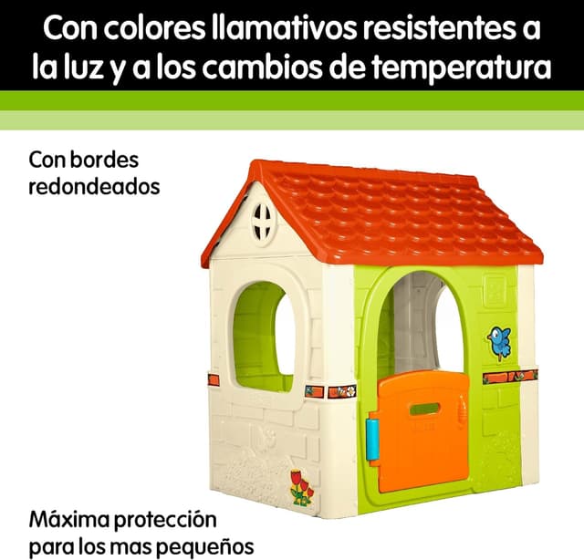 Detalle de FEBER FEH17000 Casita infantil para 2–6 años