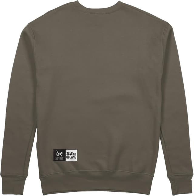 Detalle de Surf Monkey Felpa con collo rotondo e patch ricamato Surf Monkey