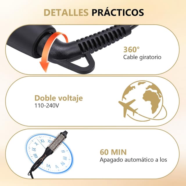 Thumbnail 3 de AraSylen Cepillo Térmico 38mm Iones