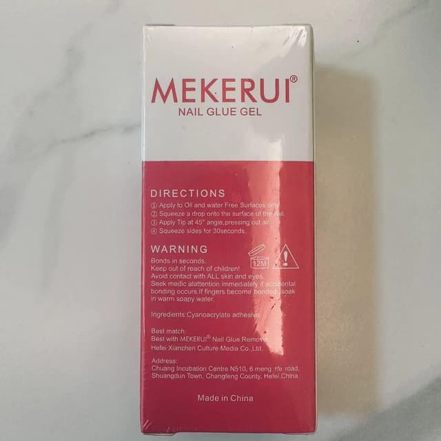 Thumbnail 6 de MEKERUI Super Strong Nail Glue Gel (15g) — Air-Dries in About 7 Seconds, No UV Lamp Needed