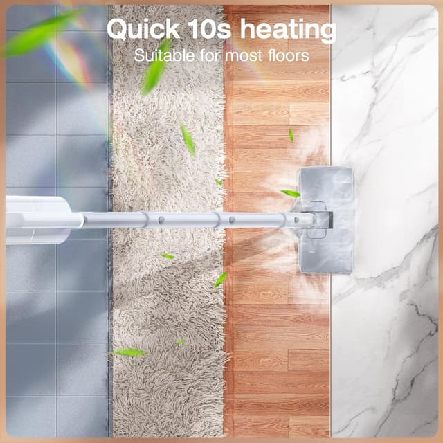 Thumbnail 1 de ScrubWiz Steam Mop with Detachable Handheld Cleaner