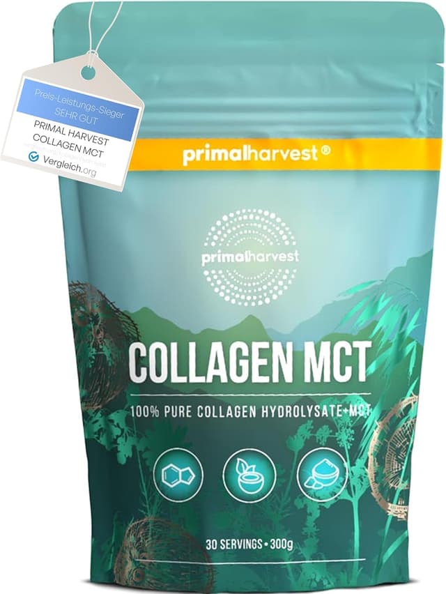 Detalle de MCT Collagen Pulver Primal Harvest