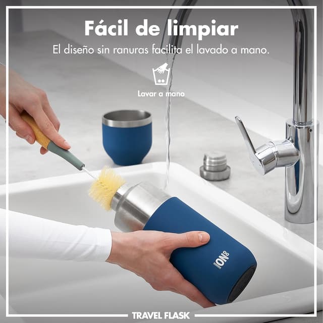 Thumbnail 7 de ION8 ThermoShield Botella Aislada 2 Tazas Tapa Magnética