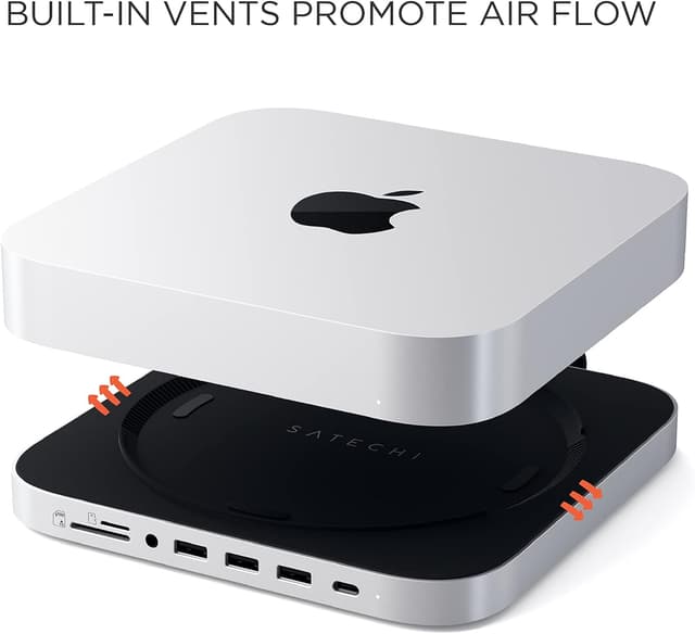 Thumbnail 4 de SATECHI Hub USB C Mac Mini M1/M2 ⚡ 6-en-1 Plateado