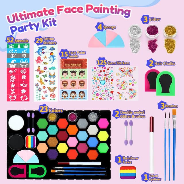 Thumbnail 3 de Janolia Kinderschminken Set 23 Farben