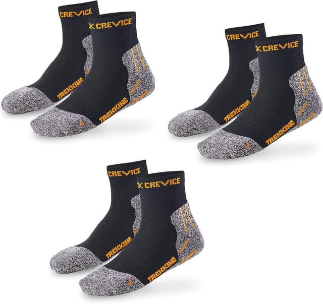 Detalle 1 de Calze trekking unisex Black Crevice