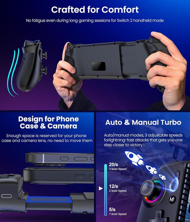 Thumbnail 5 de Handy Controller Handheld Gamepad 1000mAh