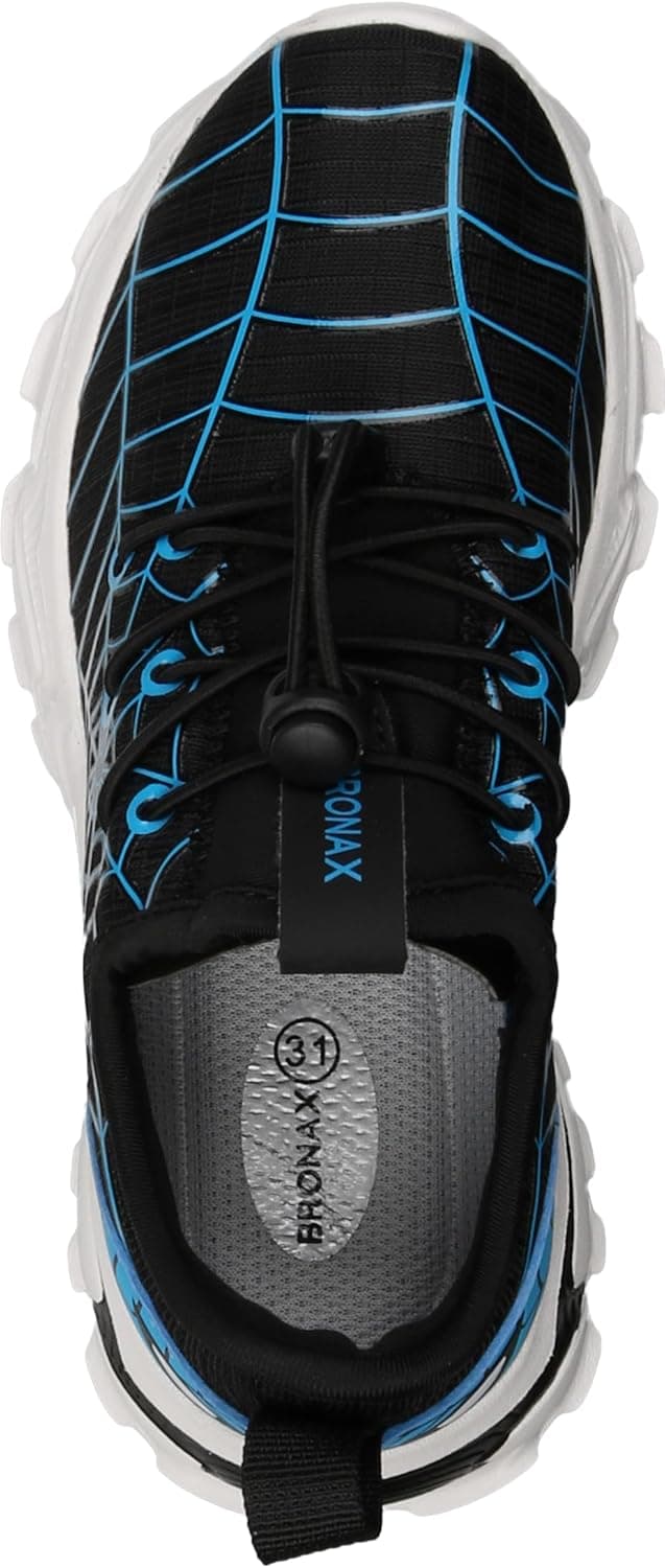 Detalle de BRONAX Little/Big Boys Tennis Shoes: lightweight sneakers with bungee toggle fit