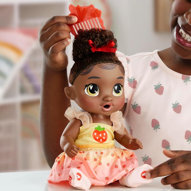 Detalle de Baby Alive Fairy Fashions Berry Boo Doll (11 Inches) with Clothes & Accessories