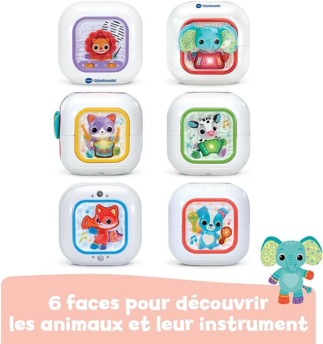Detalle de VTech Baby Cube musical 6 mois