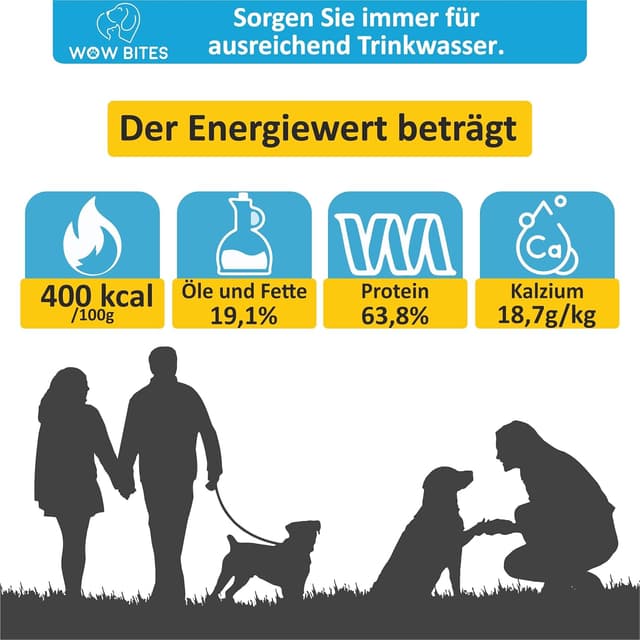 Thumbnail 6 de WOW BITES Premium Kaukäse für Hunde – extra langer Kauspaß aus Kuhmilch, 3er Pack (M, 225 g)