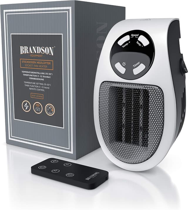 Thumbnail 5 de Brandson Heizlüfter energiesparend leise 500W