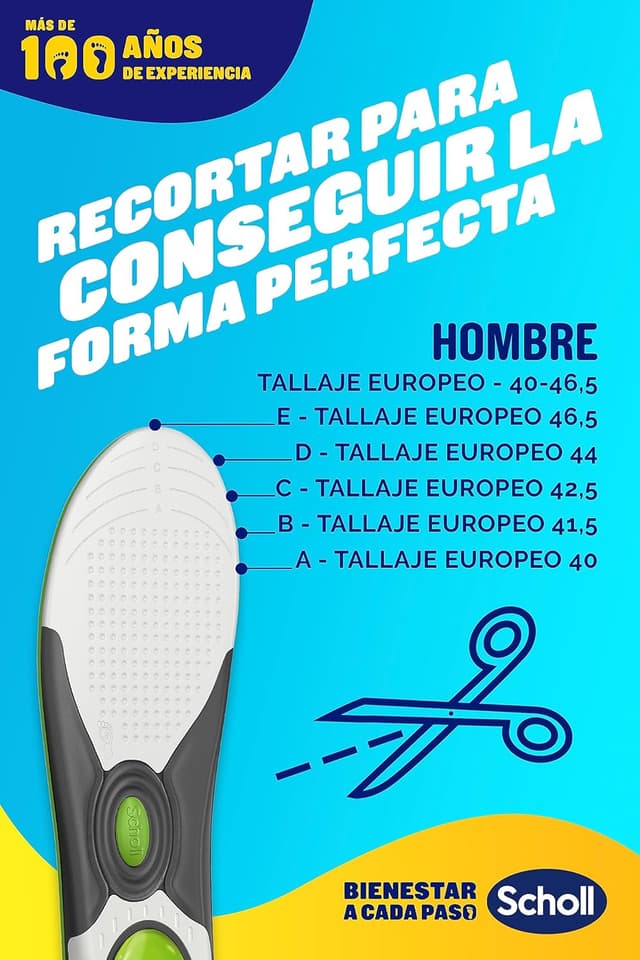 Thumbnail 7 de Scholl LiquiFlex Plantillas Hombre Talla 41-46,5 💪