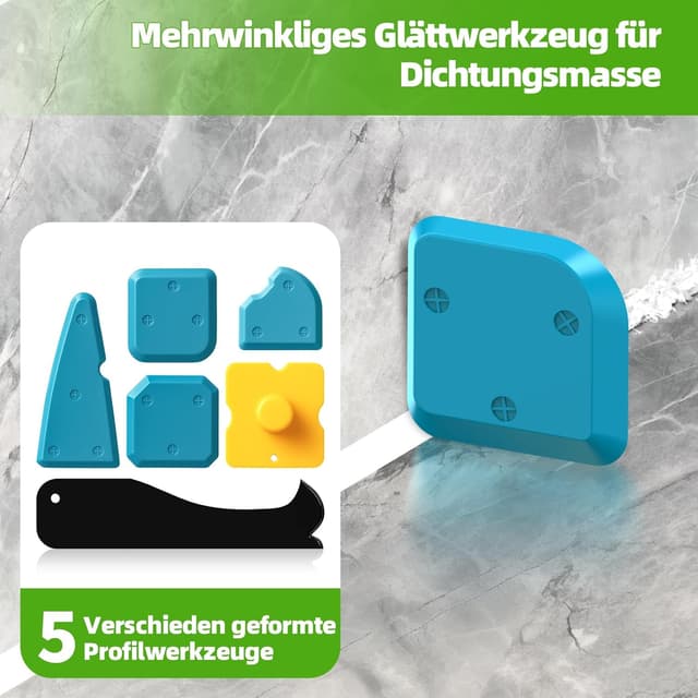 Thumbnail 5 de Silikonentferner 5-in-1 Fugenkratzer