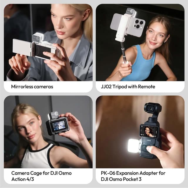 Detalle de ULANZI DG01 mini video light, 5600K