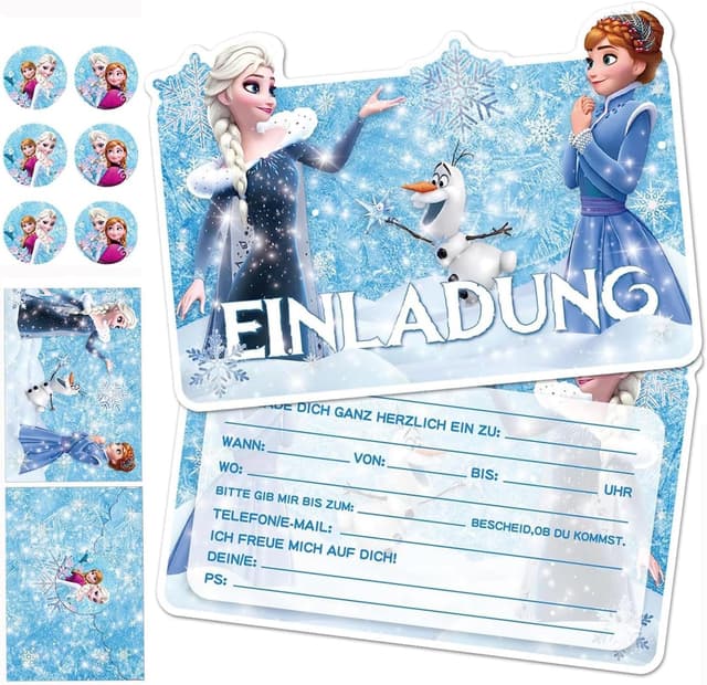 Imagen de ROMANVIC Elsa Einladungskarten Geburtstag en OfertitasTOP