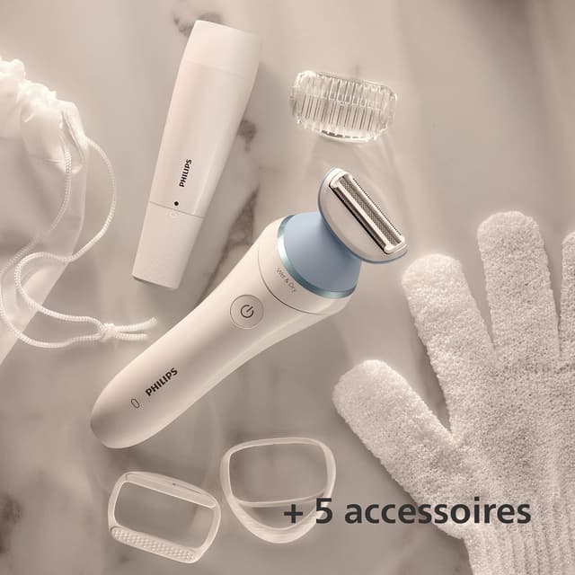 Thumbnail 4 de Philips Afeitadora Mujer Serie 8000 5 accesorios