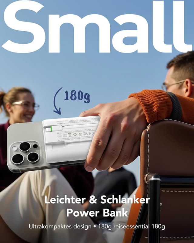 Detalle 2 de VEGER Power Bank 10000 mAh 22,5W